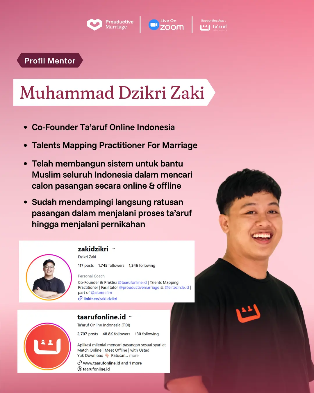 Profil Mentor - Dzikri Zaki